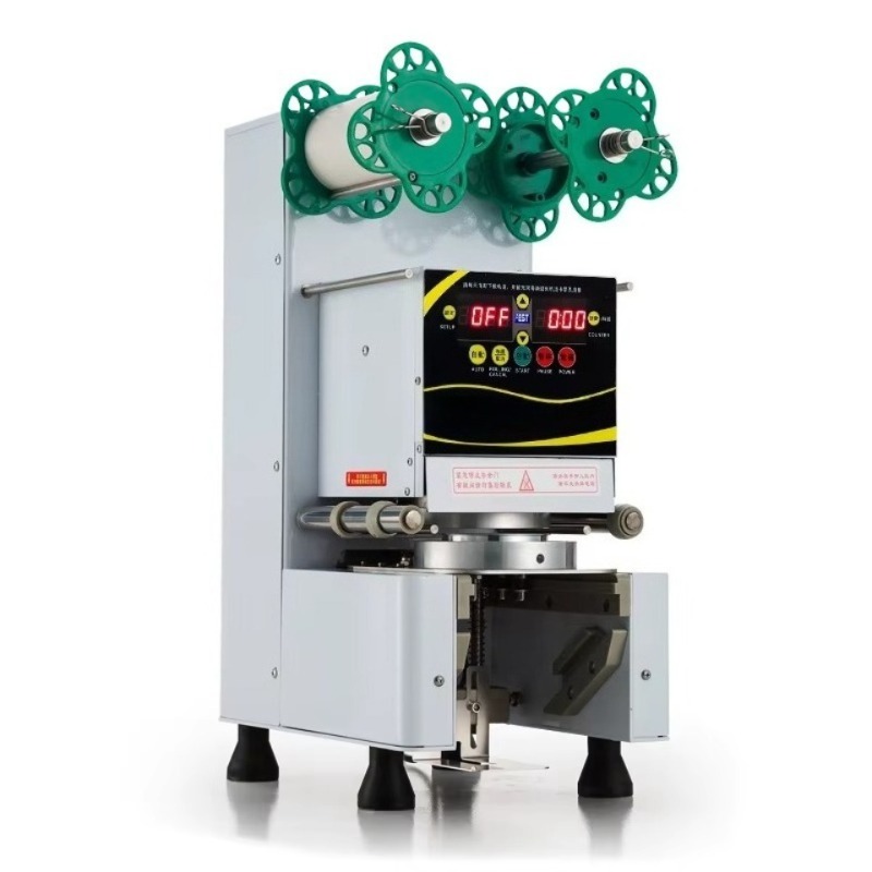 Coffee Tea Shop - Automatische Kunststoffbecher-Versiegelungsmaschine für den gewerblichen Gebrauch