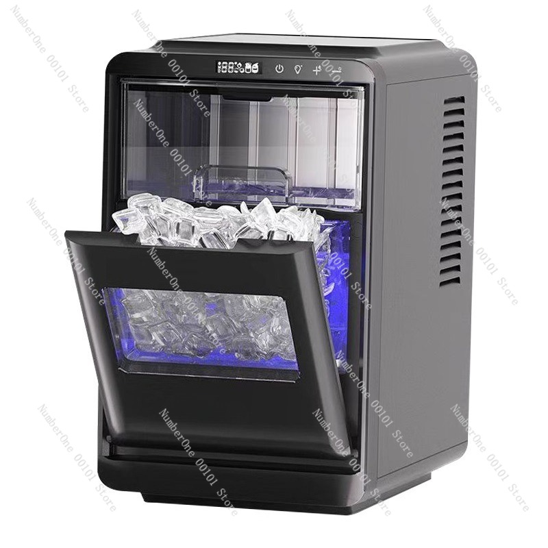 Coffee Tea Shop - Automatische Eiswürfelmaschine für Zuhause und Gastronomie,