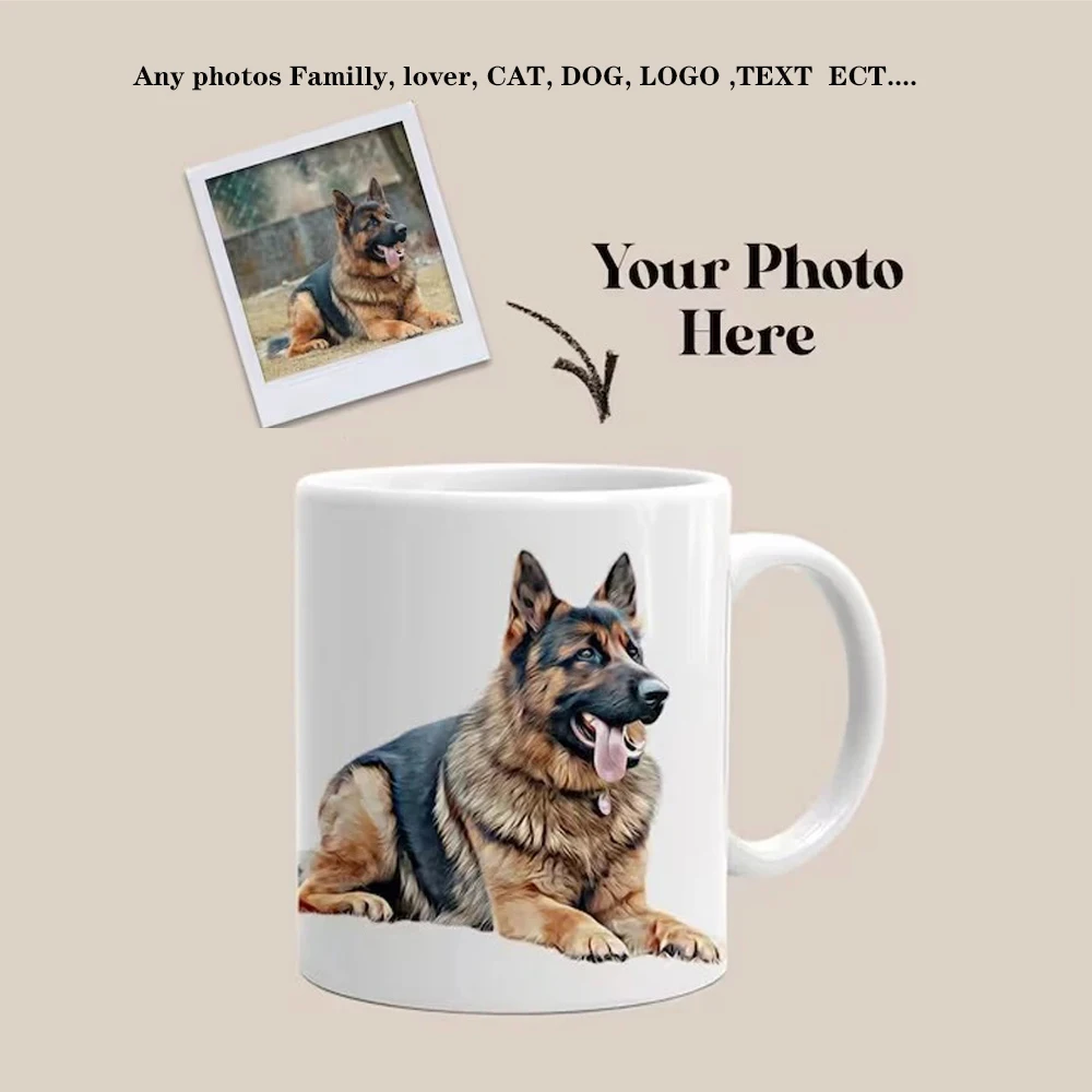 Coffee Tea Images - Personalisierte Ihre Fototasse, Kaffeetassen mit Namen,