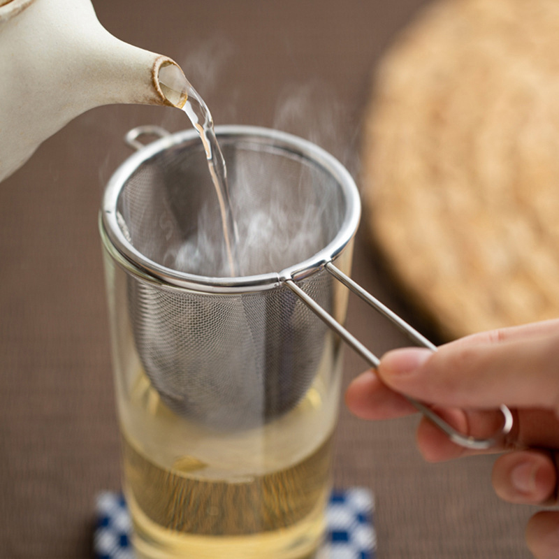 Coffee Tea Spices - Neuer Edelstahl-Tee-Infuser, wiederverwendbarer Teefilter, Teekannen-Sieb in