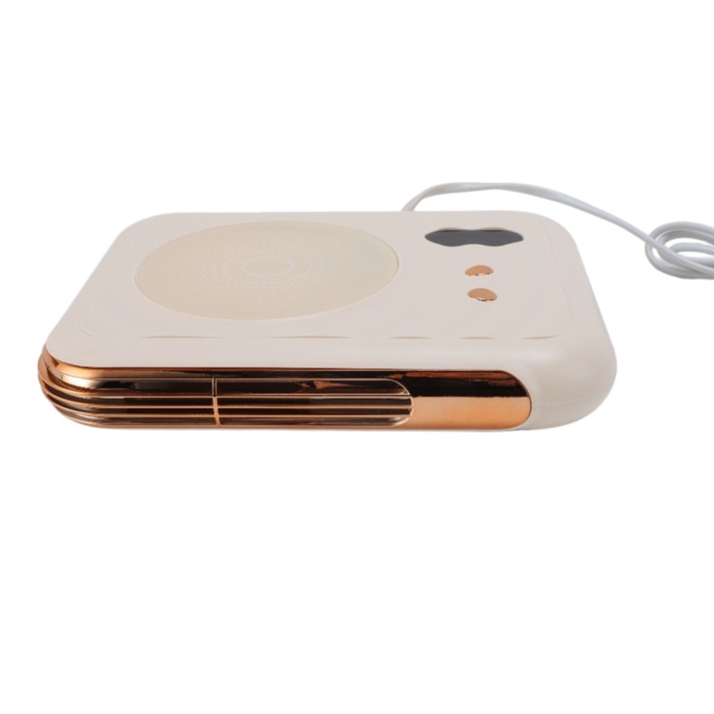Coffee Tea Warmer - 2-in-1-Thermostat-Tassenwärmer-Heizmatte mit Warmluftgebläse für Kaffee, Milch,
