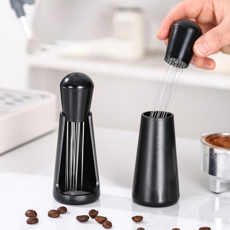 Coffee Tea Shop - Neues Espresso-Kaffeerührwerkzeug, Kaffeepulver-Rührer, Nadelverteiler, Barista-Handverteilungswerkzeug