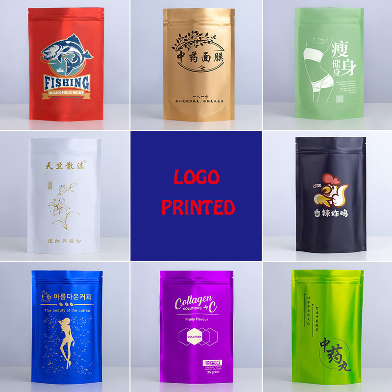 Coffee Tea For Plants - Wiederverschließbarer Stand-Up-Tasche aus Aluminiumfolie mit Reißverschluss,