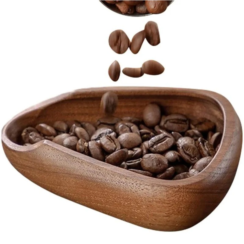 Coffee Tea And Bean - Kaffeebohnen Dosis Tabletts Massivholz Walnuss Bohnen