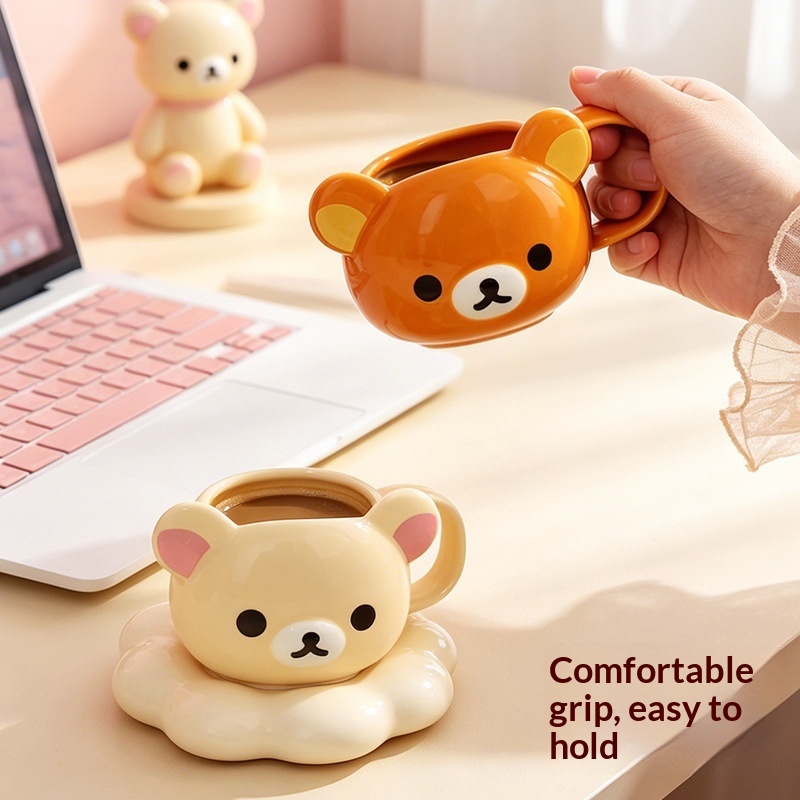 Neue Rilakkuma Keramiktasse in – Coffee Tea Shop Bewertung und Preis