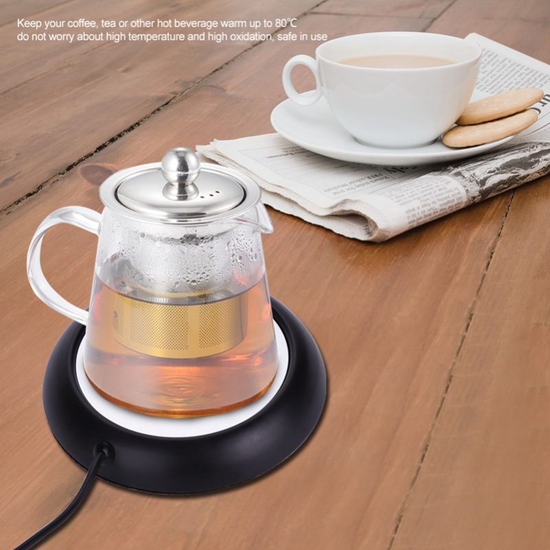 USB-Tassenwärmer mit Holzmaser – Coffee Tea Warmer Bewertung und Preis