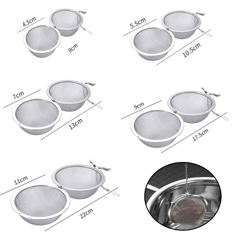 1–5 Stück Tee-Infuser aus Edel – Tea Strainer Mesh Bewertung und Preis