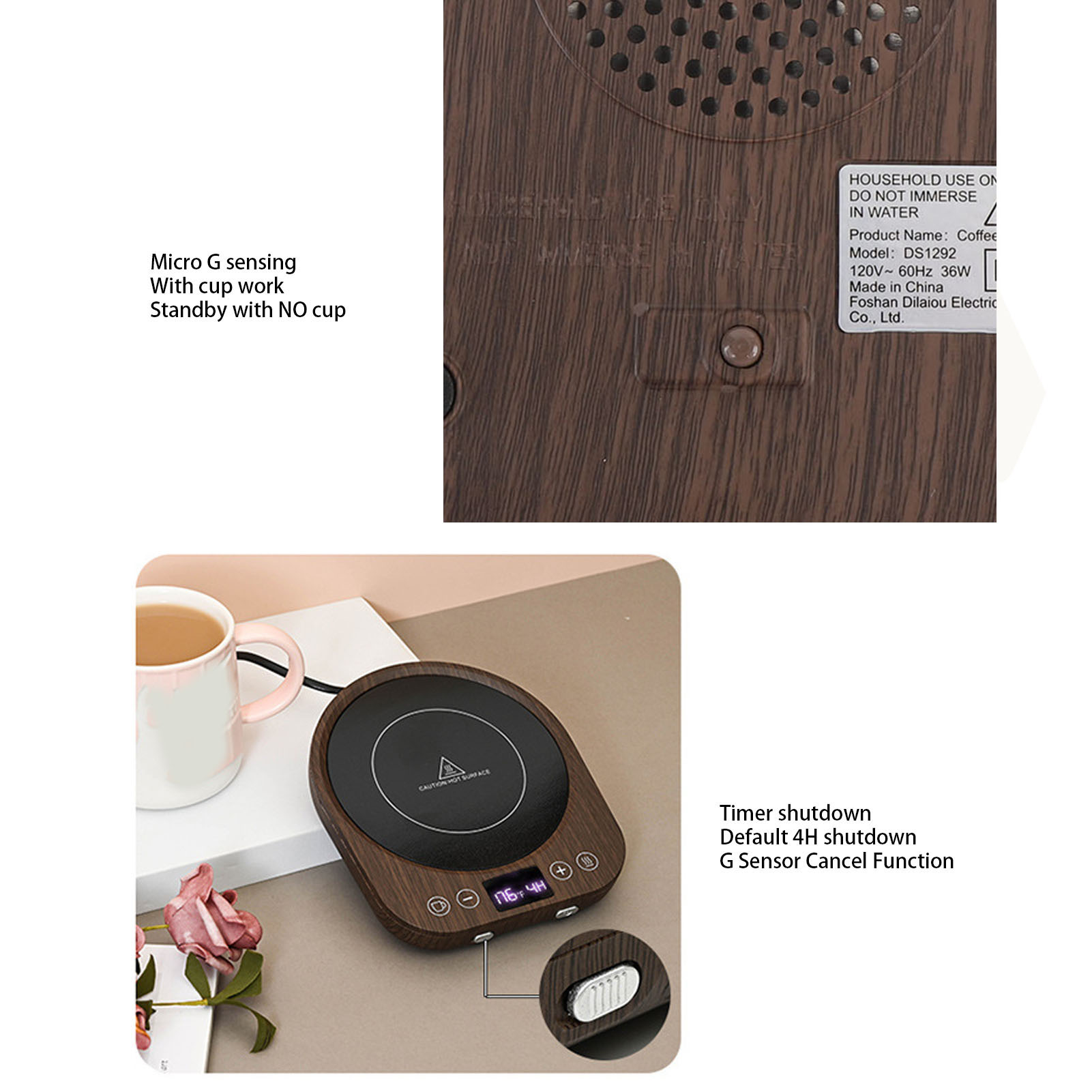 Tassenwärmer, 36 W, schnelles  – Coffee Tea Warmer Bewertung und Preis