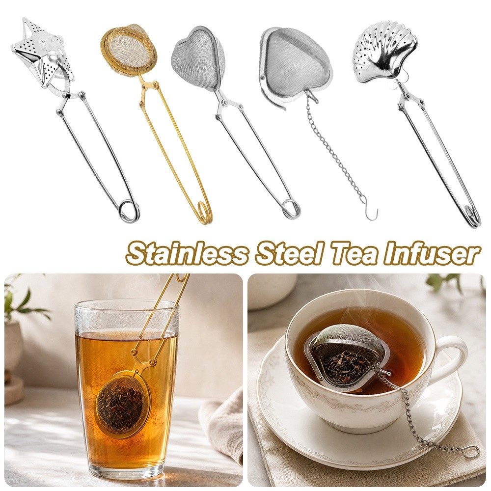 Kreativer Edelstahl-Teefilter  – Tea Strainer Mesh Bewertung und Preis