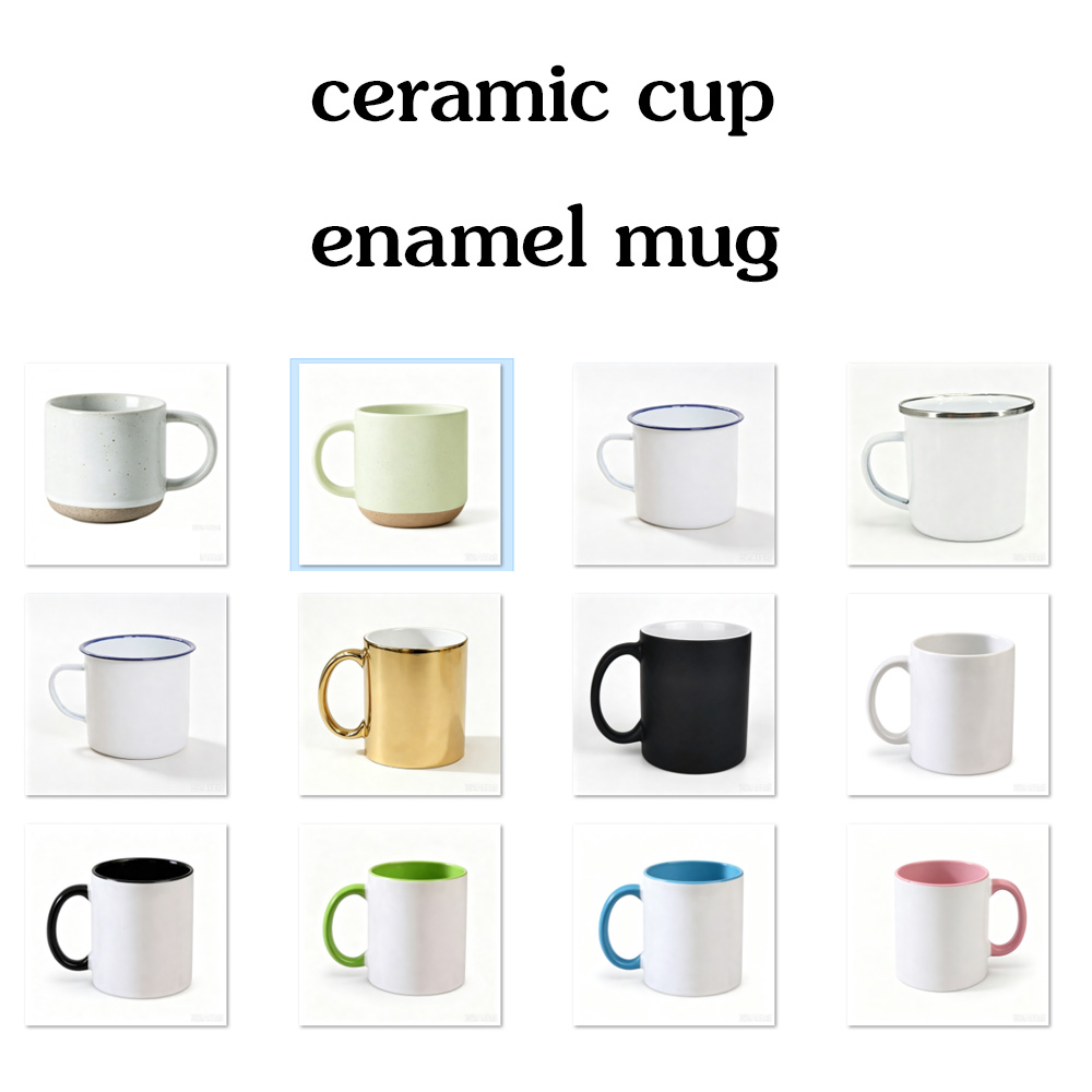 Personalisierte Emaille-Tasse  – Coffee Tea Images Bewertung und Preis