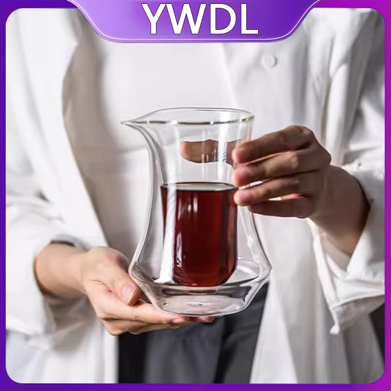 YWDL 300ml Doppelwandige Glas- – Coffee Tea Shop Bewertung und Preis