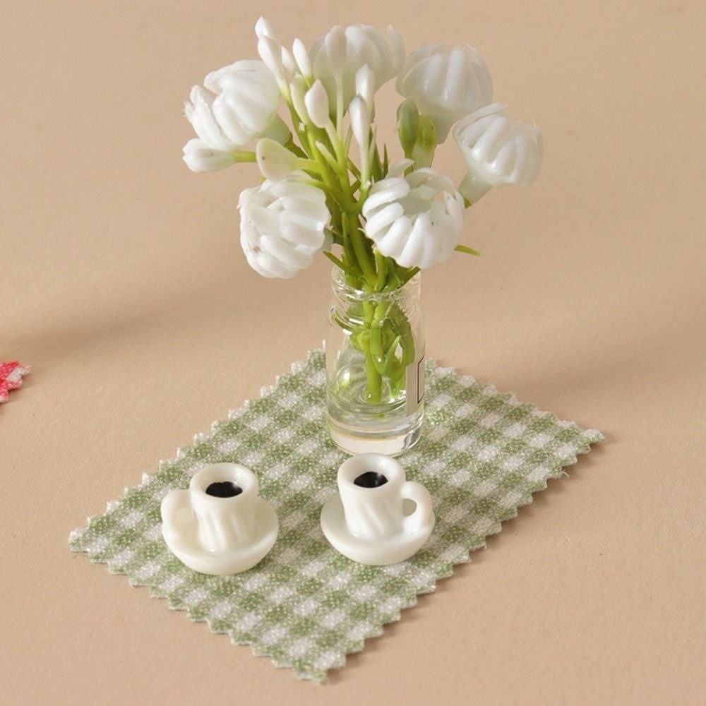 Neue 1:12 Miniatur-Blumenvase  – Coffee Tea For Plants Bewertung und Preis