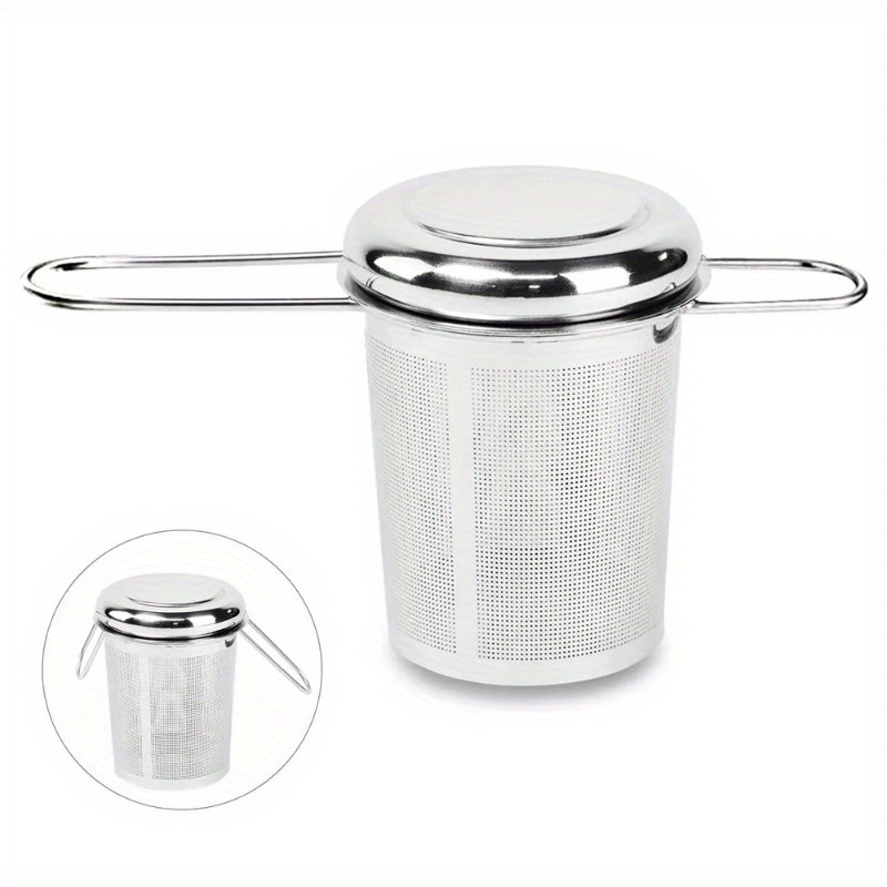 Edelstahl-Teefilter mit Deckel – Coffee Tea Spices Bewertung und Preis