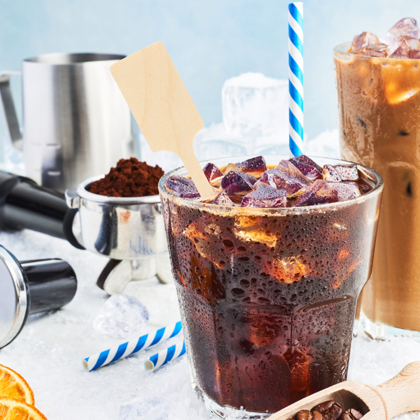 100 Stück Holz-Kaffeerührstäbc – Juice Tea Coffee Bewertung und Preis