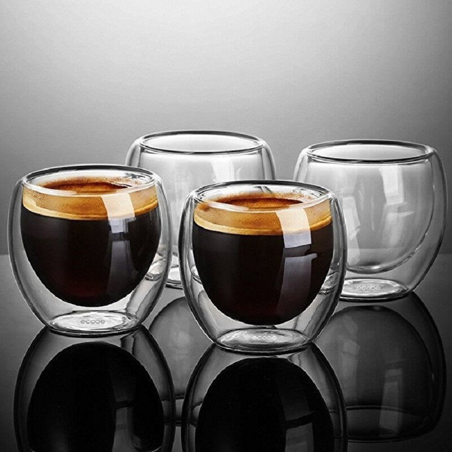 Doppelwandige Kaffeetassen aus – Coffee Tea And Sugar Set Bewertung und Preis