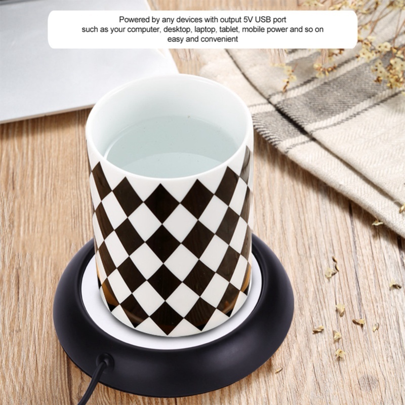 USB-Becherwärmer mit Holzmaser – Coffee Tea Warmer Bewertung und Preis