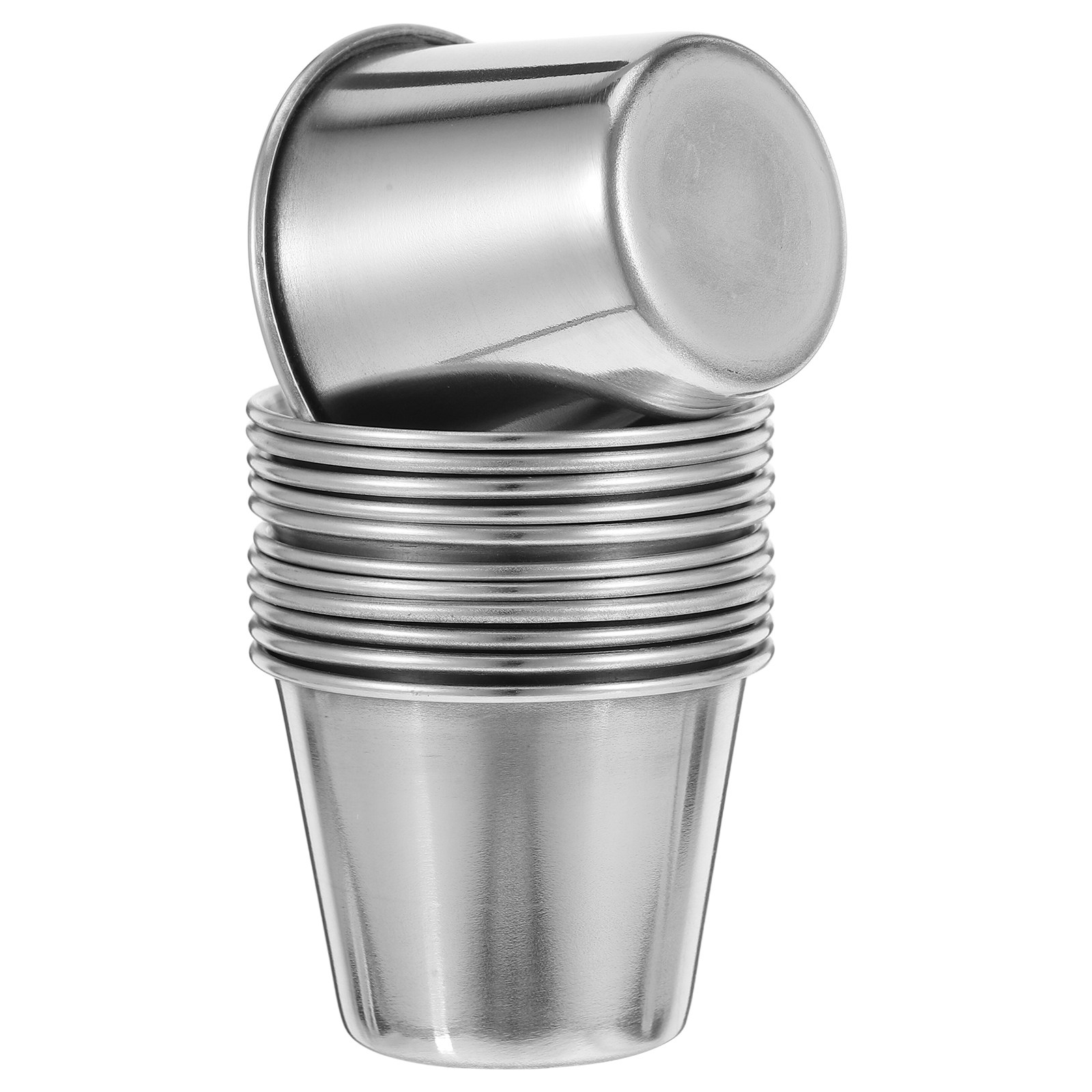 12 Stück Edelstahl-Likörbecher – Juice Tea Coffee Bewertung und Preis
