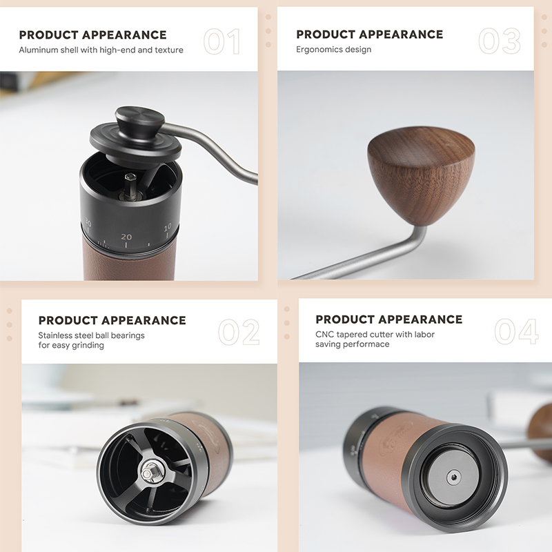 icafilas Manuelle Kaffeemühle, – Burr Hand Grinder Bewertung und Preis