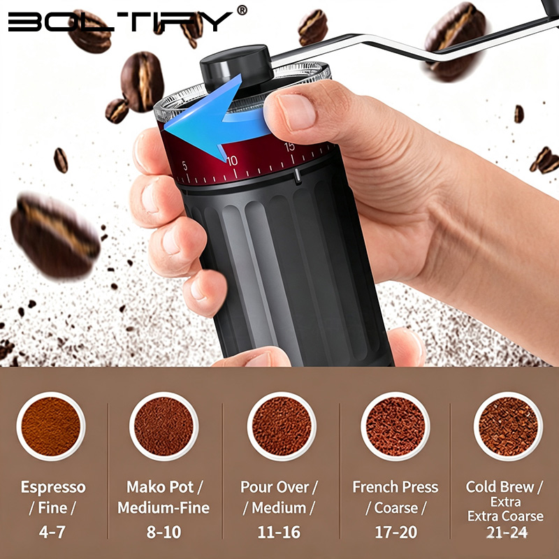 BOLTIFY High-Q Einstellbare Gr – Burr Hand Grinder Bewertung und Preis