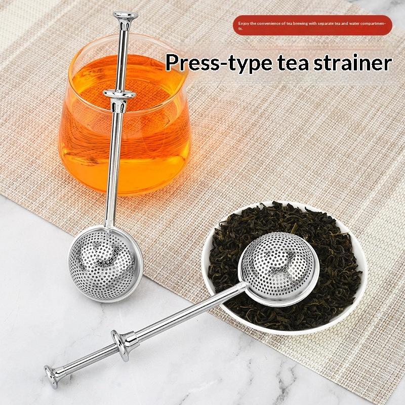 Langstieliger Edelstahl-Tee-In – Tea Strainer Mesh Bewertung und Preis